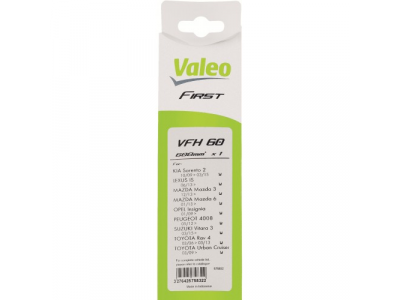 Гибридная щетка VALEO FIRST Covertech,передняя,1 шт., VFH600, 600mm/24", гибридная от VALEO Гибридная щетка VALEO FIRST Covertech,передняя,1 шт., VFH600, 600mm/24", гибридная