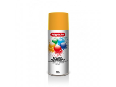 Краска желтая (265г) RAL1003, 220 MagicLine от MAGICLINE Краска желтая (265г) RAL1003, 220 MagicLine