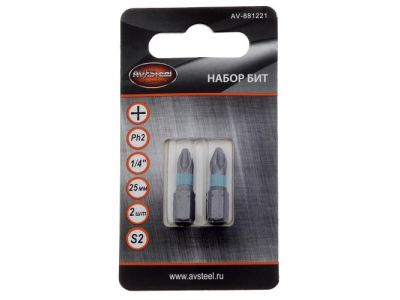 биты PH2 25мм