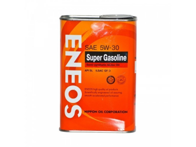 Масло моторное ENEOS Super Gasoline SL п\синт 5W30 0,94л