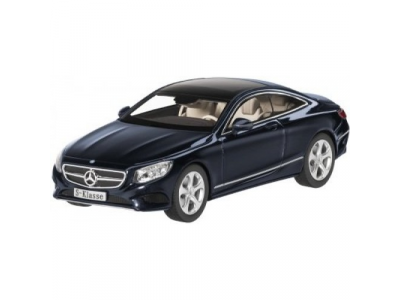 Модель автомобиля Mercedes S-Klasse, Coup? 1/43 Blue, артикул B66961241 от Mercedes Модель автомобиля Mercedes S-Klasse, Coup? 1/43 Blue, артикул B66961241