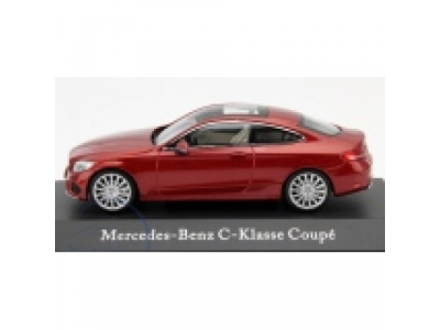 Модель Mercedes-Benz C-Class Coupe (C205), Scale 1:43, Hyacinth Red, артикул B66960531 от Mercedes Модель Mercedes-Benz C-Class Coupe (C205), Scale 1:43, Hyacinth Red, артикул B66960531