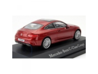 Модель Mercedes-Benz C-Class Coupe (C205), Scale 1:43, Hyacinth Red, артикул B66960531 от Mercedes Модель Mercedes-Benz C-Class Coupe (C205), Scale 1:43, Hyacinth Red, артикул B66960531